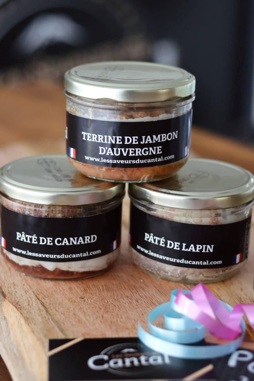 Coffret champêtre - Foie gras, rillettes, pâté, saucisson et confit -  Maison Dufrexe